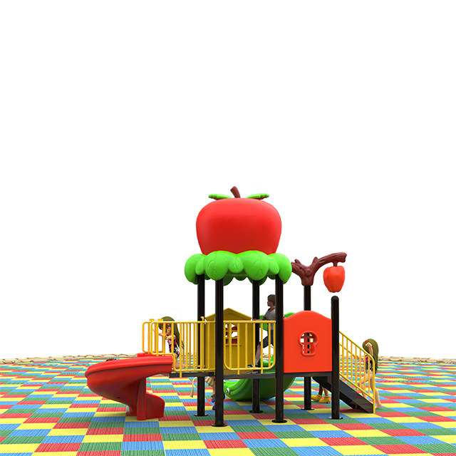 Parco giochi all\'aperto a tema Apple di nuovo stile per bambini